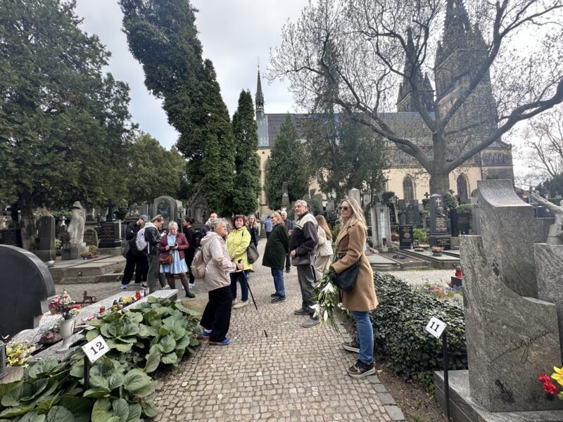Milada75 Milada Horáková pietní akt, Vyšehradský hřbitov